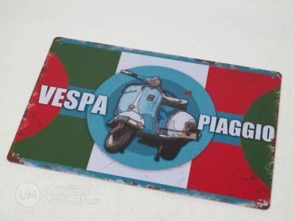 Знак винтажный VESPA тип 46