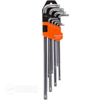 Набор имбусовых ключей TORX HARDEN 540607 ( 23см