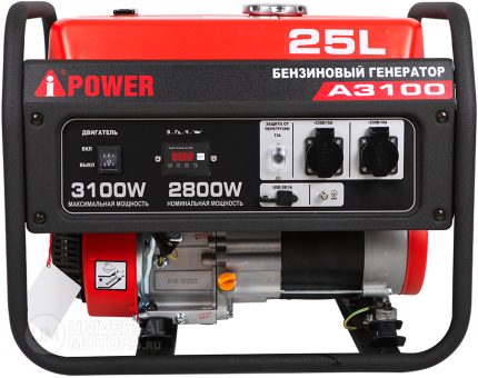 ПОРТАТИВНЫЙ БЕНЗИНОВЫЙ ГЕНЕРАТОР A-IPOWER A3100