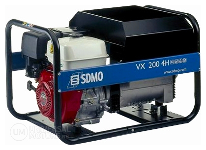 Генератор SDMO VX200/4H