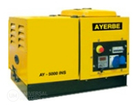 Генератор Ayerbe AY 5000 H A/E INS auto