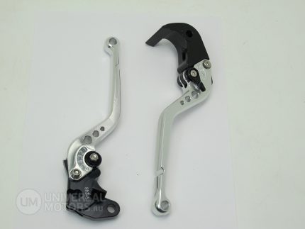 Рычаги (сц/тор) CNC Suzuki Maruti GSX-R600 GSXR600 GSXR 600 2004 2005 silver