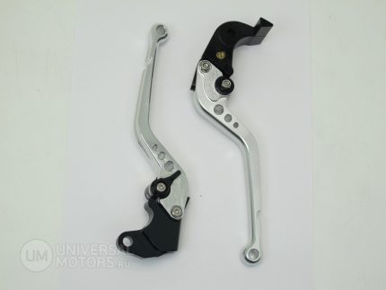 Рычаги (сц/тор) CNC Suzuki Maruti GSX-R600 GSXR600 GSXR 600 2004 2005 silver