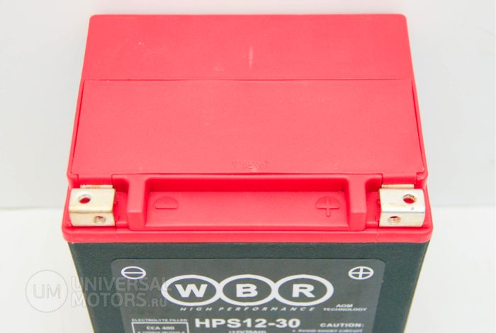 Аккумулятор WBR HPS12-30 12V30AH YTX30L-BS