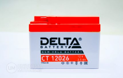 Аккумулятор Delta CT12026