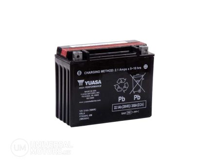 Аккумулятор YUASA YTX24HL-BS