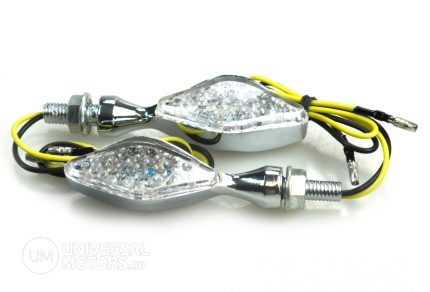 Фонарь боковой (LED-002-1) хром