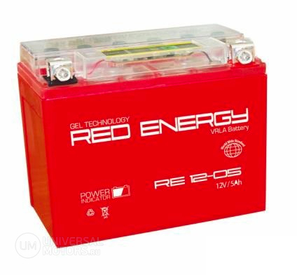 Гелевый аккумулятор Red Energy RE 1205 (YTX5L-BS