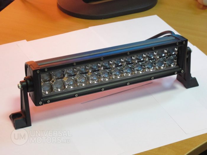 Двухрядная светодиодная LED балка - 72W