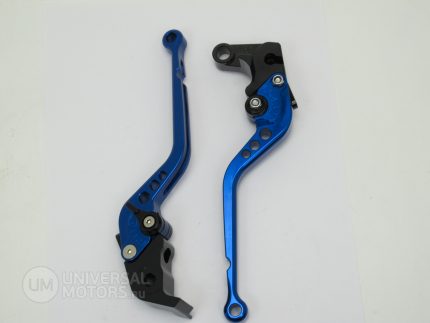 Рычаги (сц/тор) CNC Yamaha YZF R1 2004 - 2008 YZF R6 2005 - 2015 2016 blue