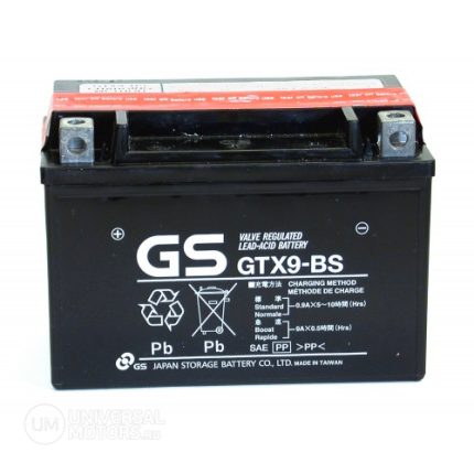 Аккумулятор GS GTX9-BS