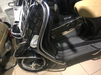 Хромированная защита лицевой стороны Vespa Primavera/Sprint/Elettrica