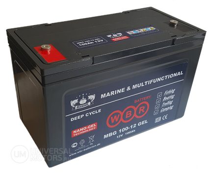 Аккумулятор WBR MBG 100-12 Gel