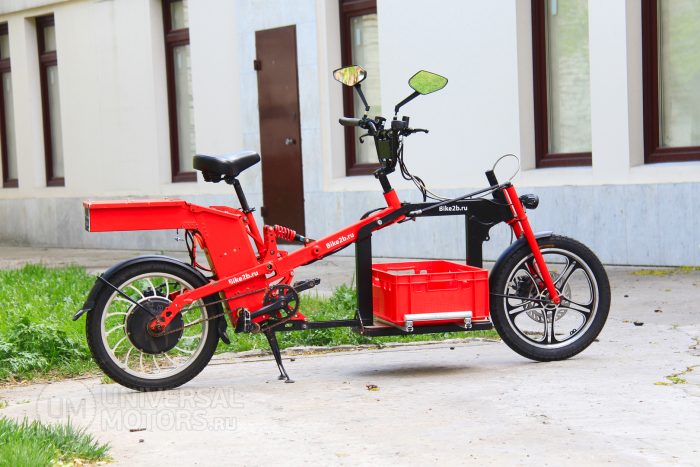 Грузовой электровелосипед Bike2b "Land Yacht"