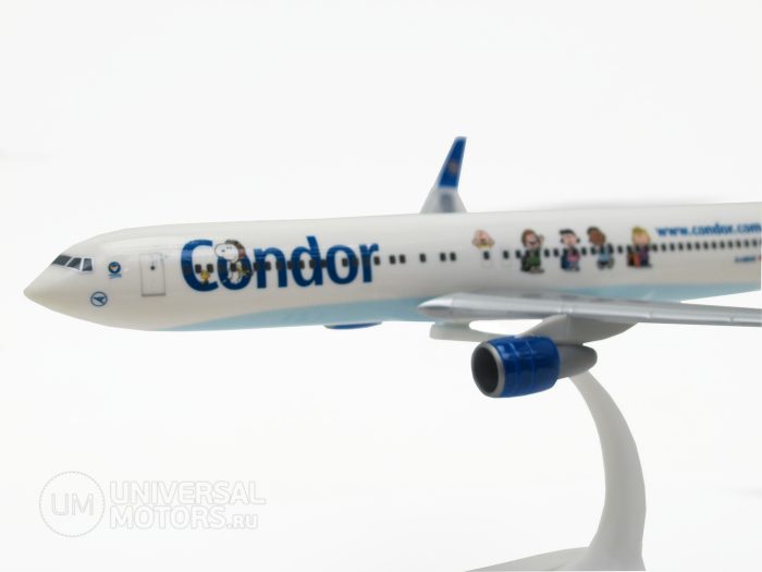 Модель самолёта Herpa Condor Boeing 767-300ER "Peanuts"