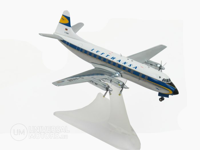 Модель самолёта Herpa Lufthansa Vickers Viscount 814 D-ANAB