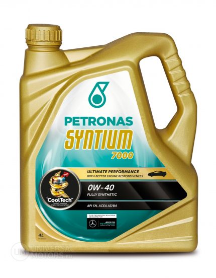 Моторное масло PETRONAS Syntium 7000 0w-40 4л