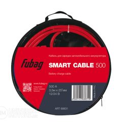 Кабель для зарядки ( прикуривания ) аккумулятора Fubag Smart Cable 500